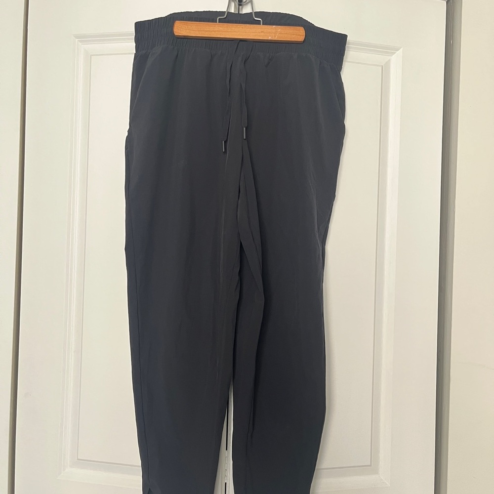 Lightweight, Black Drawstring Pants - Picture 2 of 5